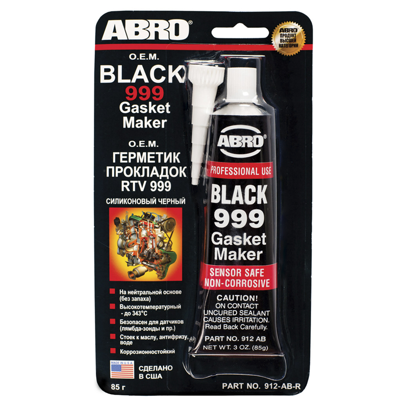 Герметик силиконовый Abro 912-AB