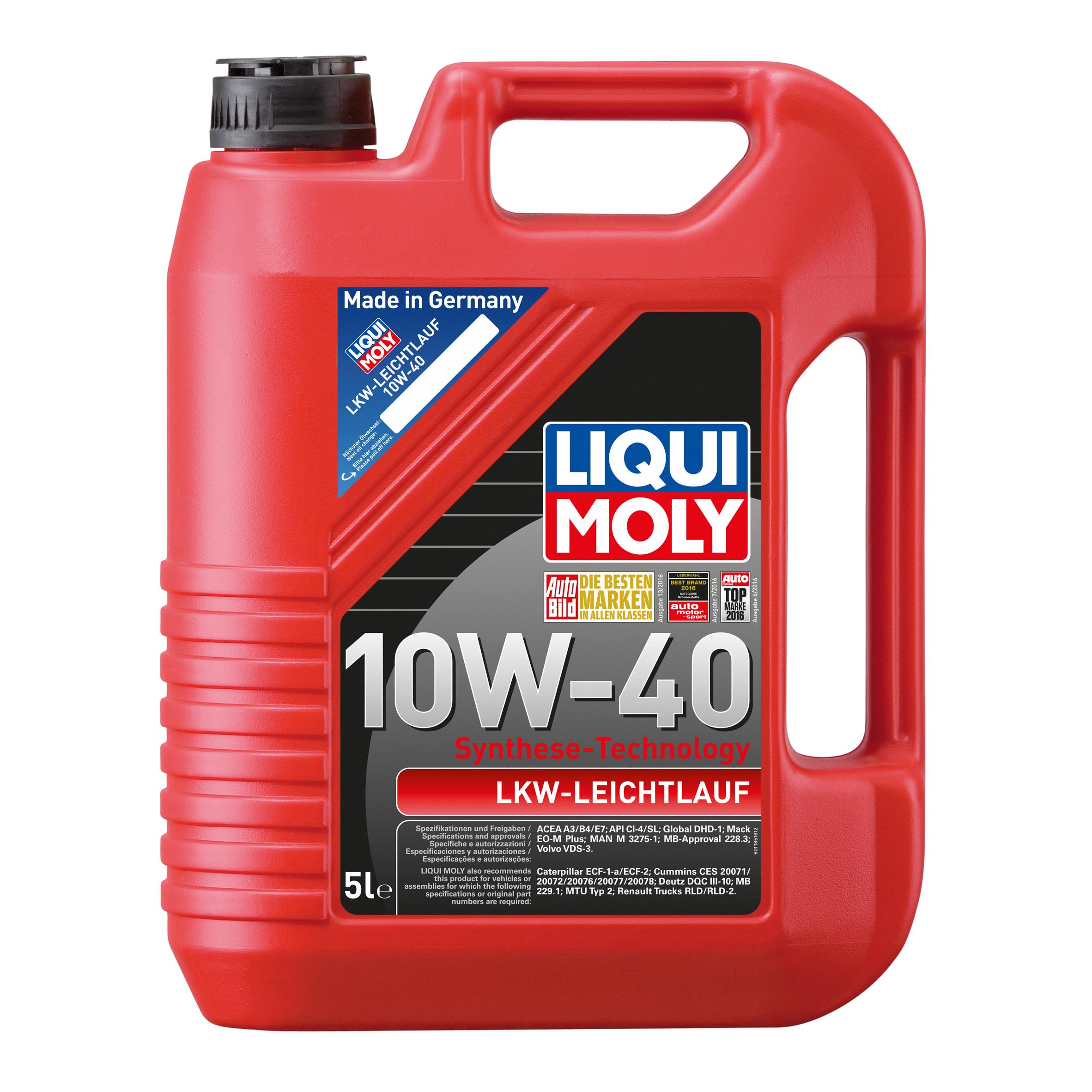 Liqui Moly LKW-Leichtlauf-Motoroil Basic SAE 10W-40