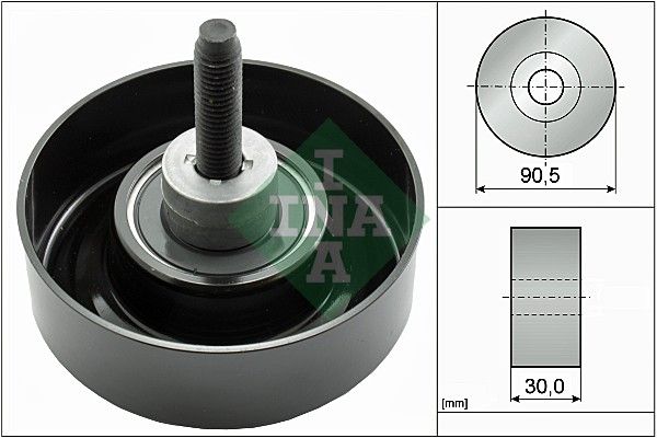 Ролик натяжной, INA, 532040530