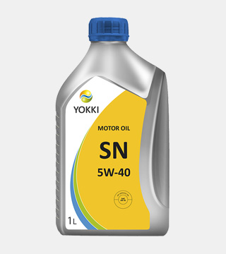 Масло моторное полусинтетическое "SN/CF 5W-40", 1л