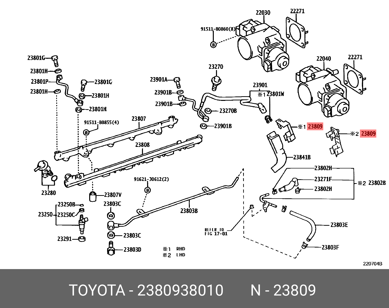 CENTURY 201806 - , SUPPORT SUB-ASSY, FUEL PIPE