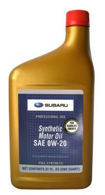 Subaru Synthetic Oil 0W-20
