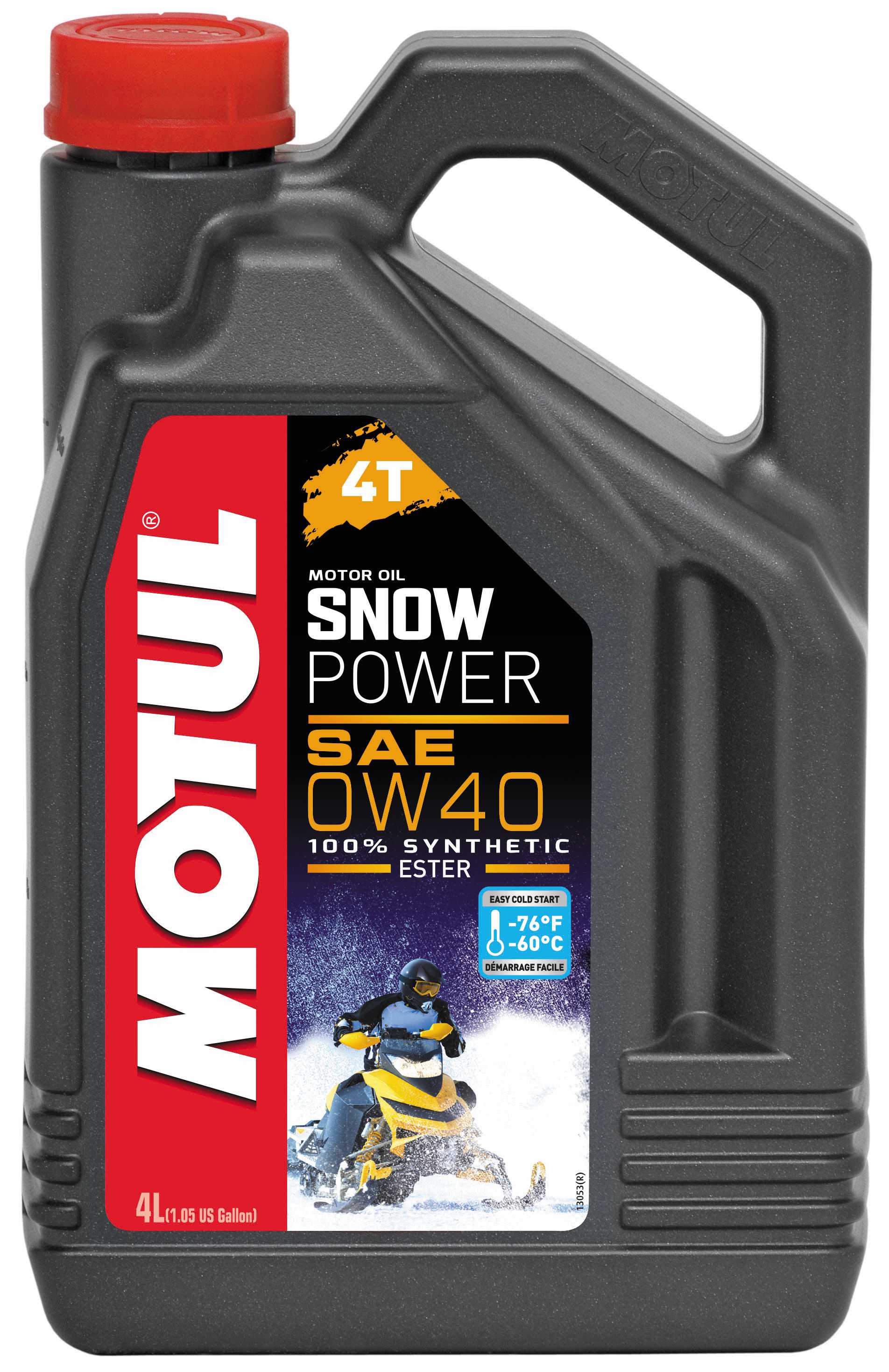 Масло моторное 4T Motul Snowpower 0W40