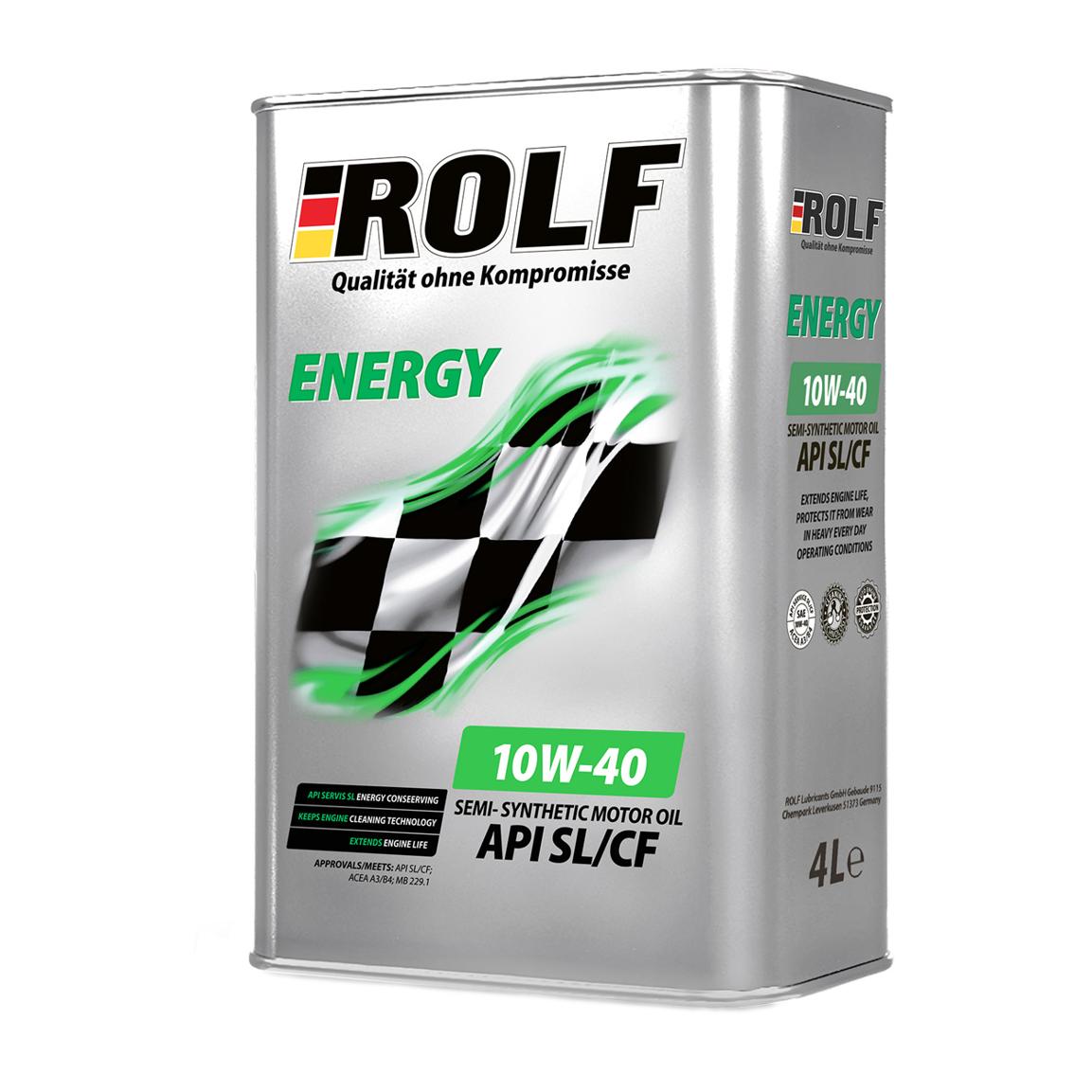 ROLF Energy 10W40 4л 322227