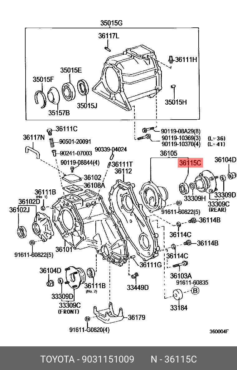 TOYOTA LAND CRUISER 202107- GENUINE PARTS