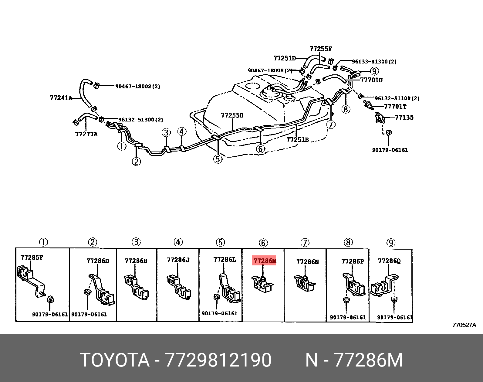 TOYOTA COROLLA CROSS 2021 - ZSG10 ZVG1# GENUINE PARTS