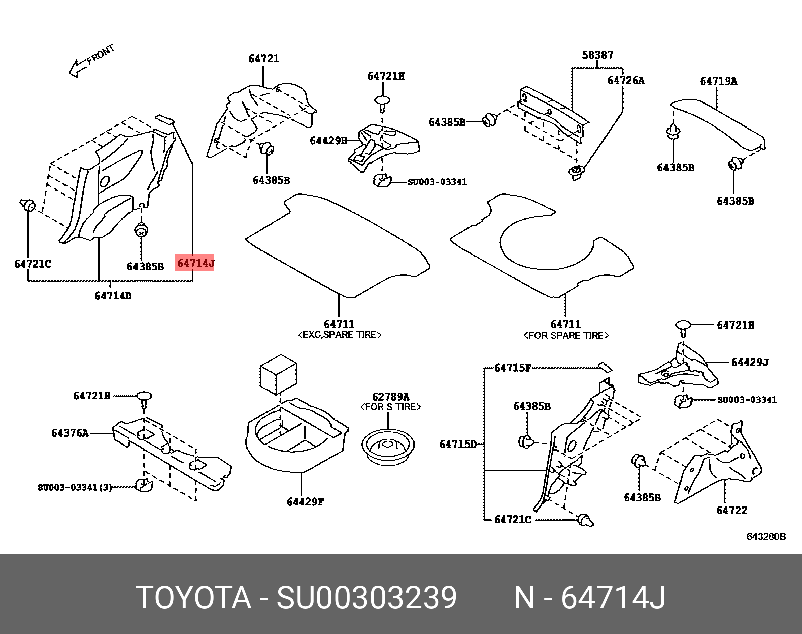 TOYOTA GR 86 2021 - ZN8 GENUINE PARTS