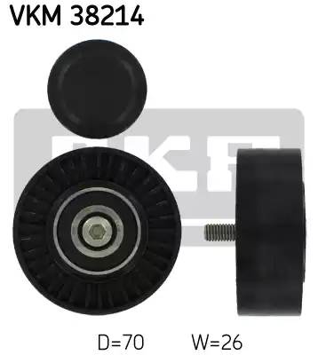 Ролик натяжной, SKF, VKM38214