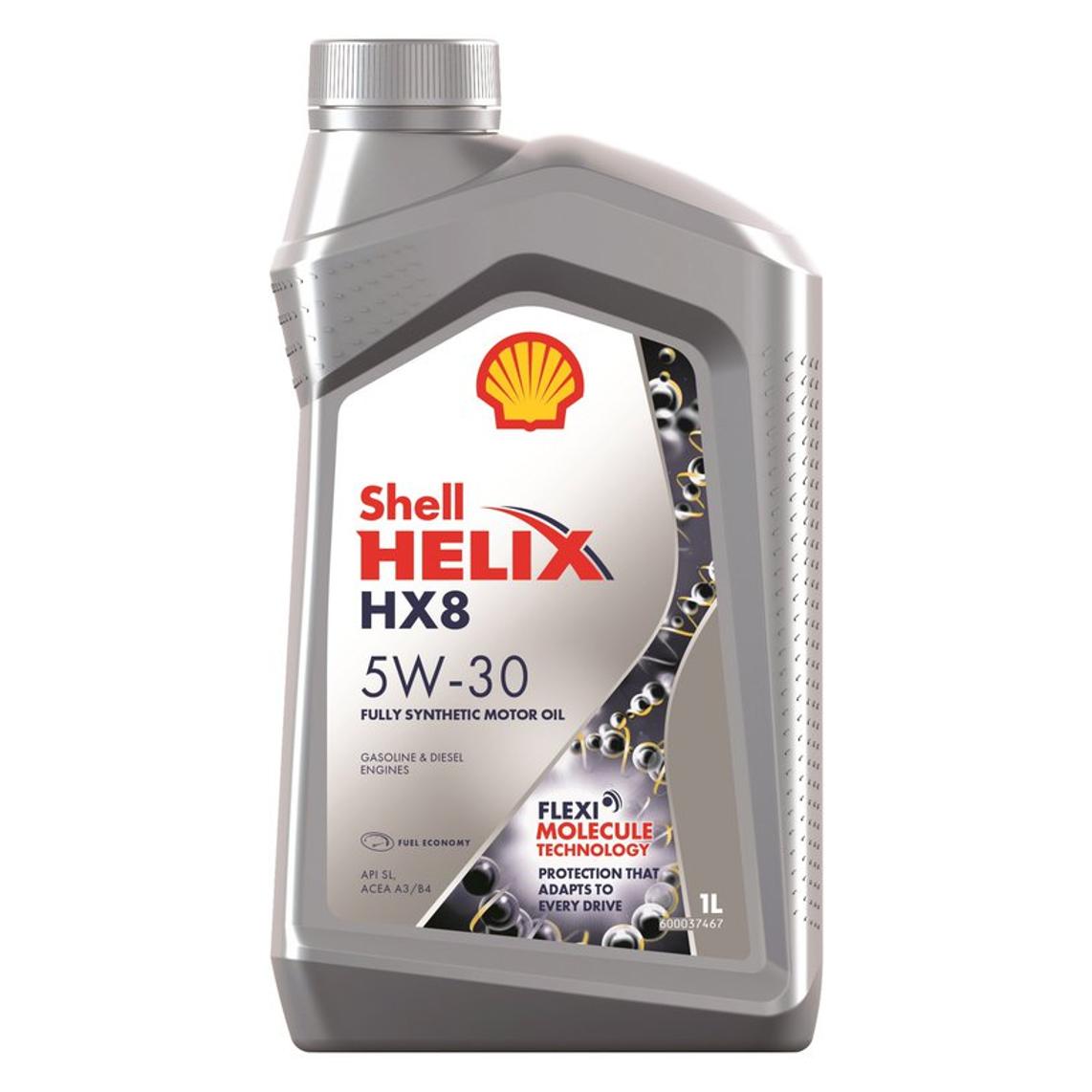 SHELL Helix HX8 Synthetic 5W30 1л