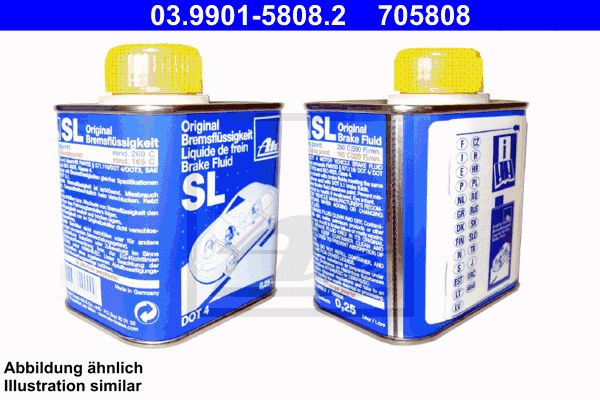 Brake Fluid SL Ate 03.9901-5808.2