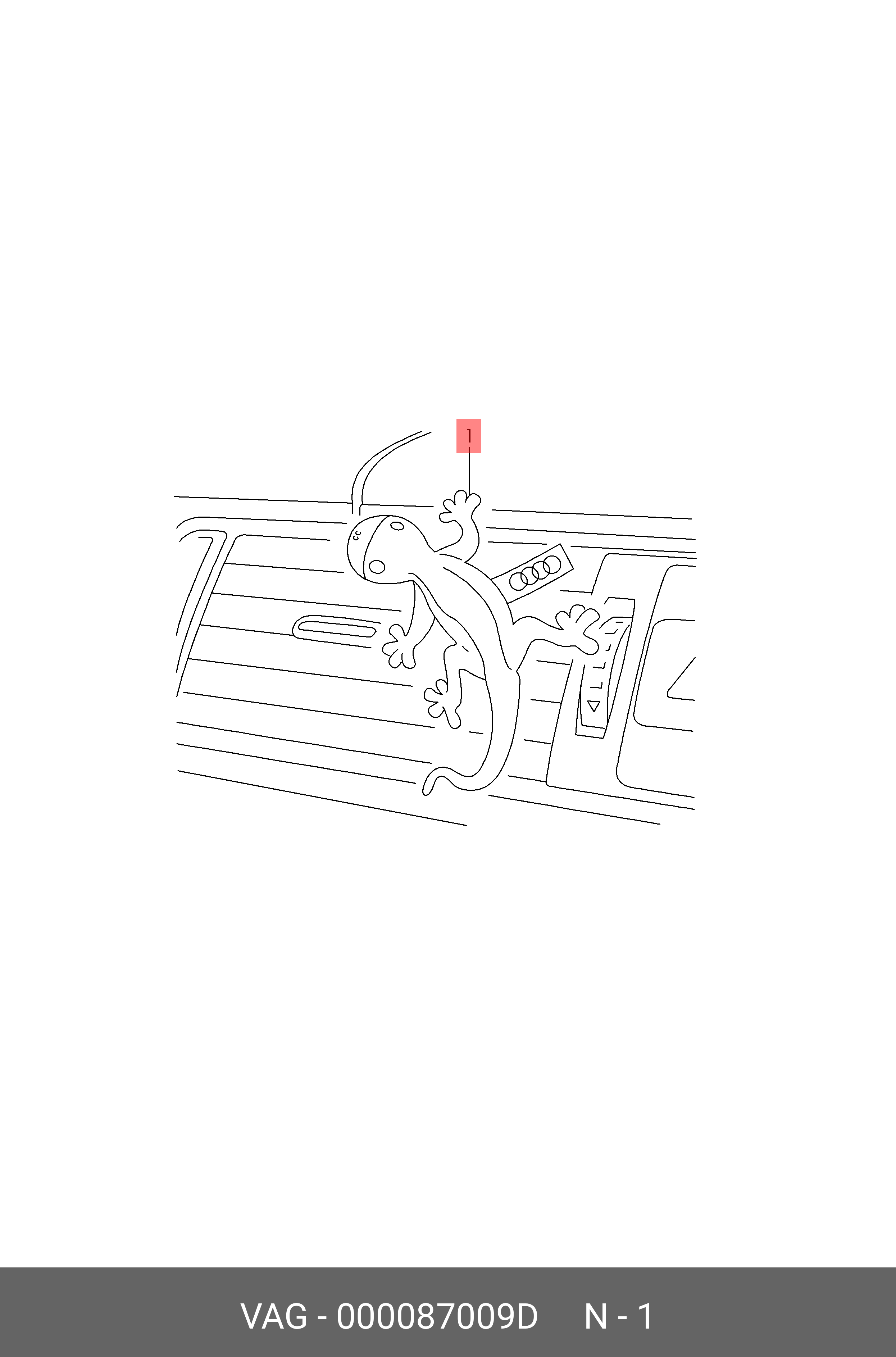 Gekko VAG 000 087 009 D