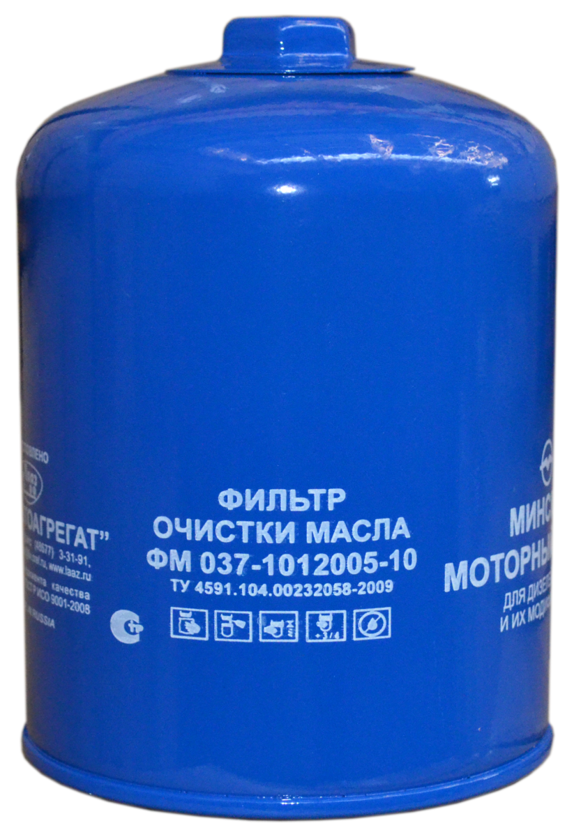 Фильтр масляный с гайкой