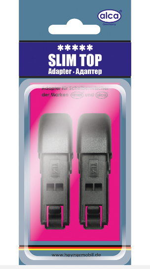 адаптеры для щеток Alca SLIM TOP Push Button 16mm