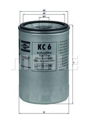 Фильтр топливный KC 6