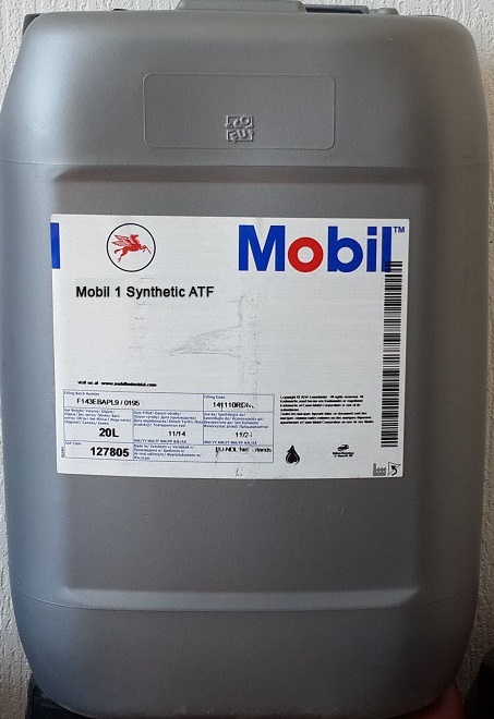 MOBIL 1 SYNTHETIC ATF, 20L