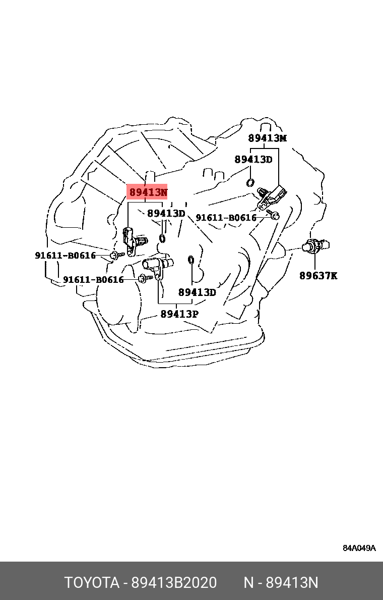 89413-B2020 GENUINE TOYOTA 89413B2020, RAIZE 201910-, A200A, A201A ...