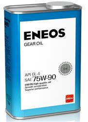 Масло трансмиссионное синтетическое ENEOS GEAR GL-4  75W90 1L