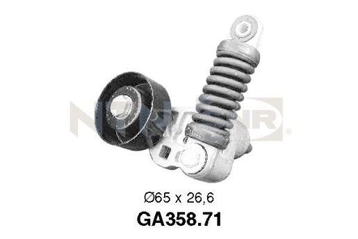 Ролик натяжной ремня генератора, SNR, GA35871