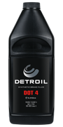 Тормозная жидкость DETROIL DOT 4 Synthetic Brake Fluids (0.910г)