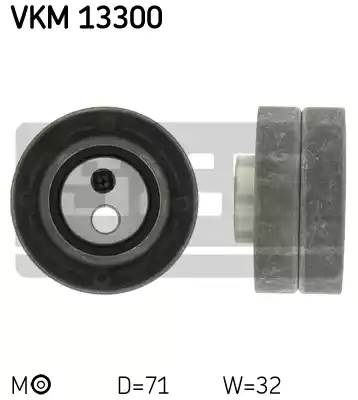 Ролик натяжной ремня ГРМ, SKF, VKM13300
