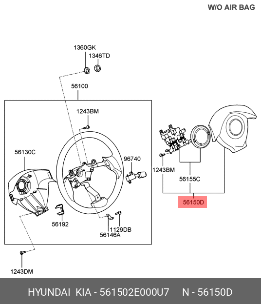 UPR COVER ASSY-STEERING WHEEL