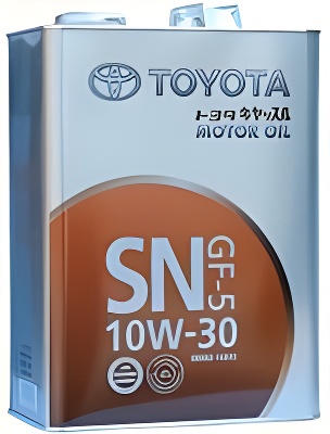 Toyota  Motor Oil  масло моторное  SAE 10W30 SN/CF (4л)  (6шт) (Япония) 08880-10805