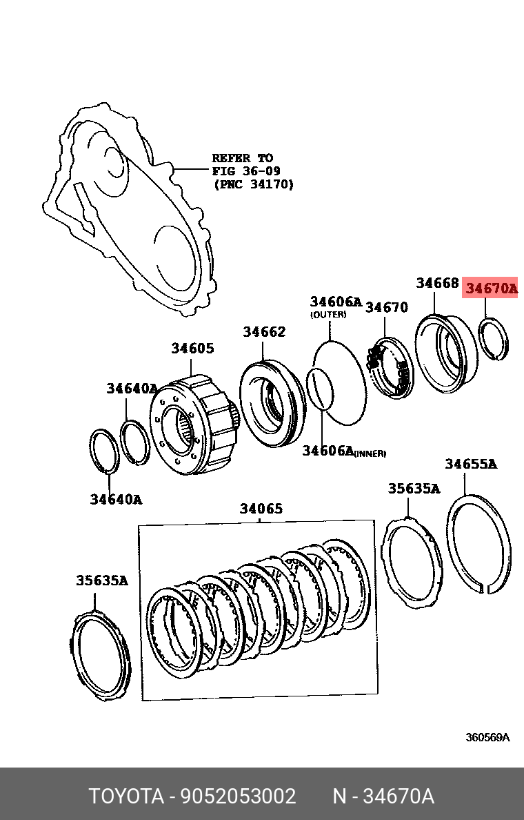 MARK X 200910 -, RING, SNAP (FOR TRANSFER DIRECT CLUTCH RETURN SPRING)