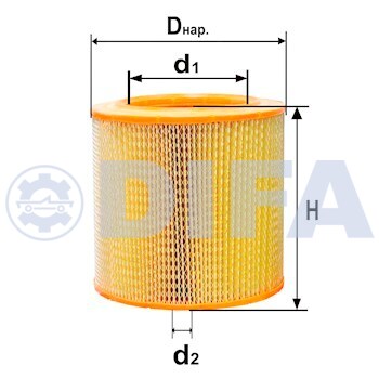 Элемент фильтрующий воздушный