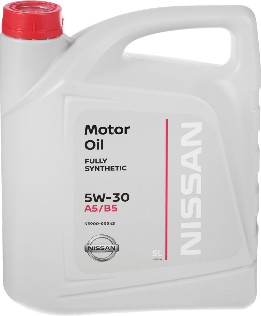 Масло NISSAN 5W30 A5/B5, 5 л СЕРАЯ КАНИСТРА