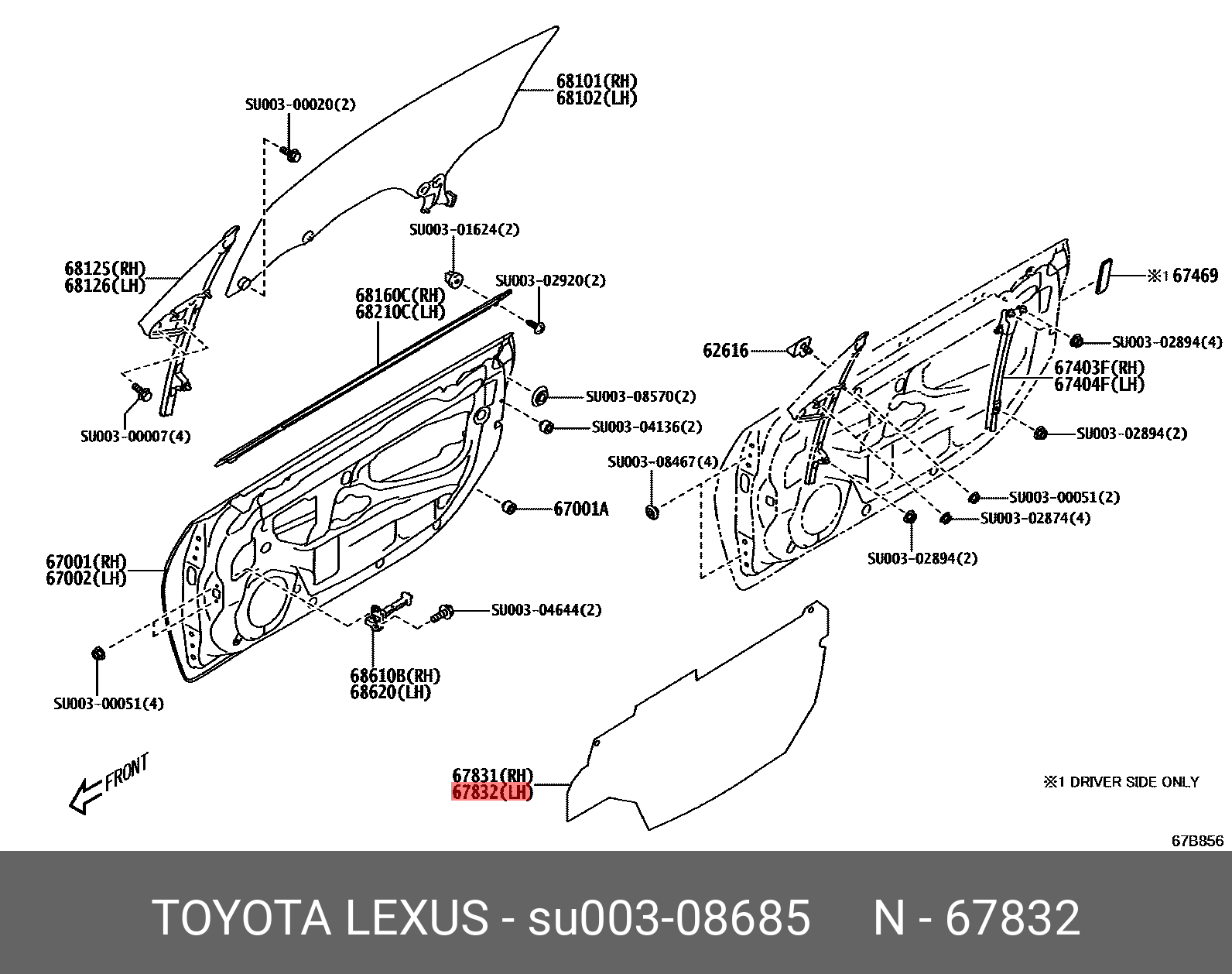 TOYOTA GR 86 2021 - ZN8 GENUINE PARTS