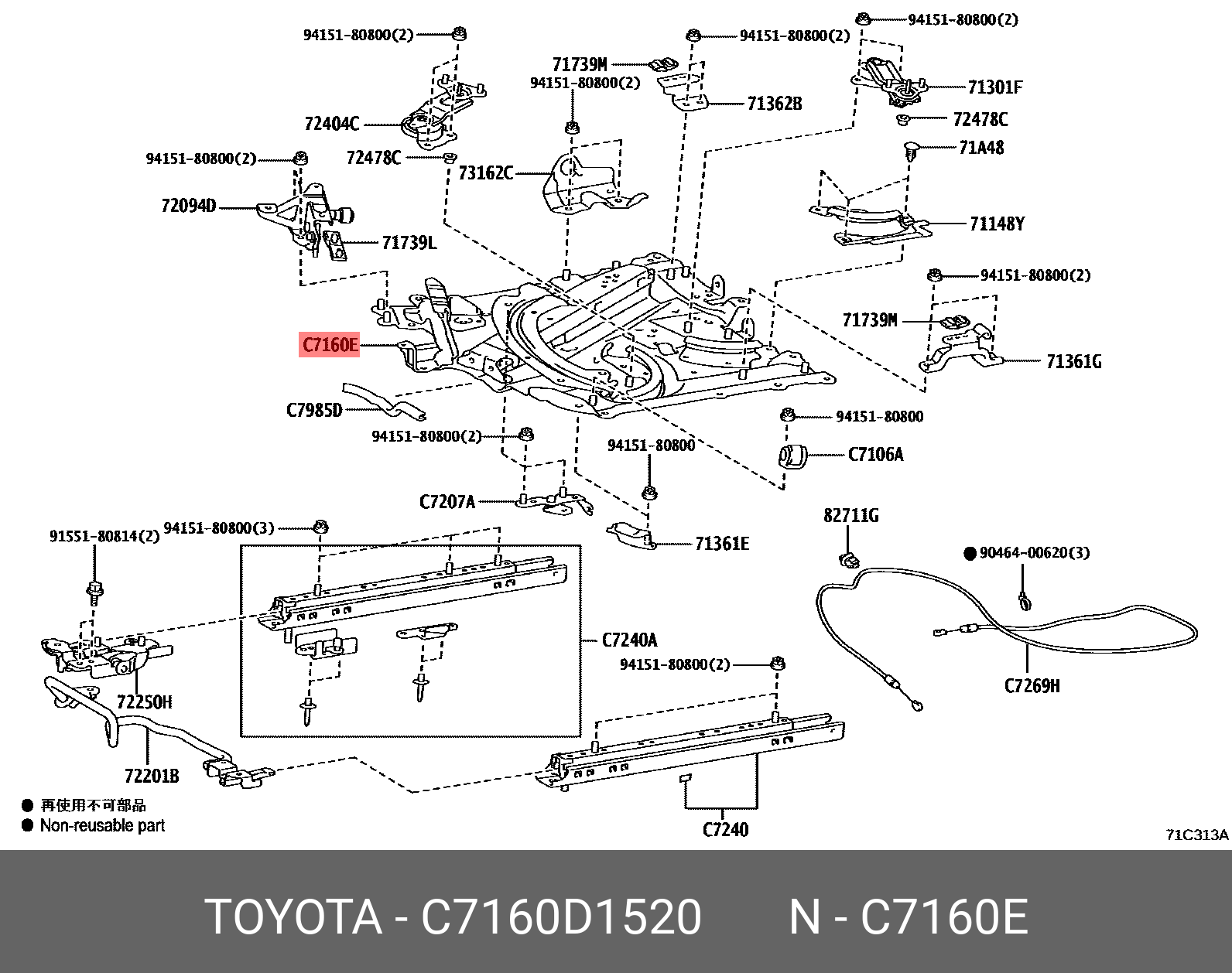 TOYOTA AQUA 202106- GENUINE PARTS