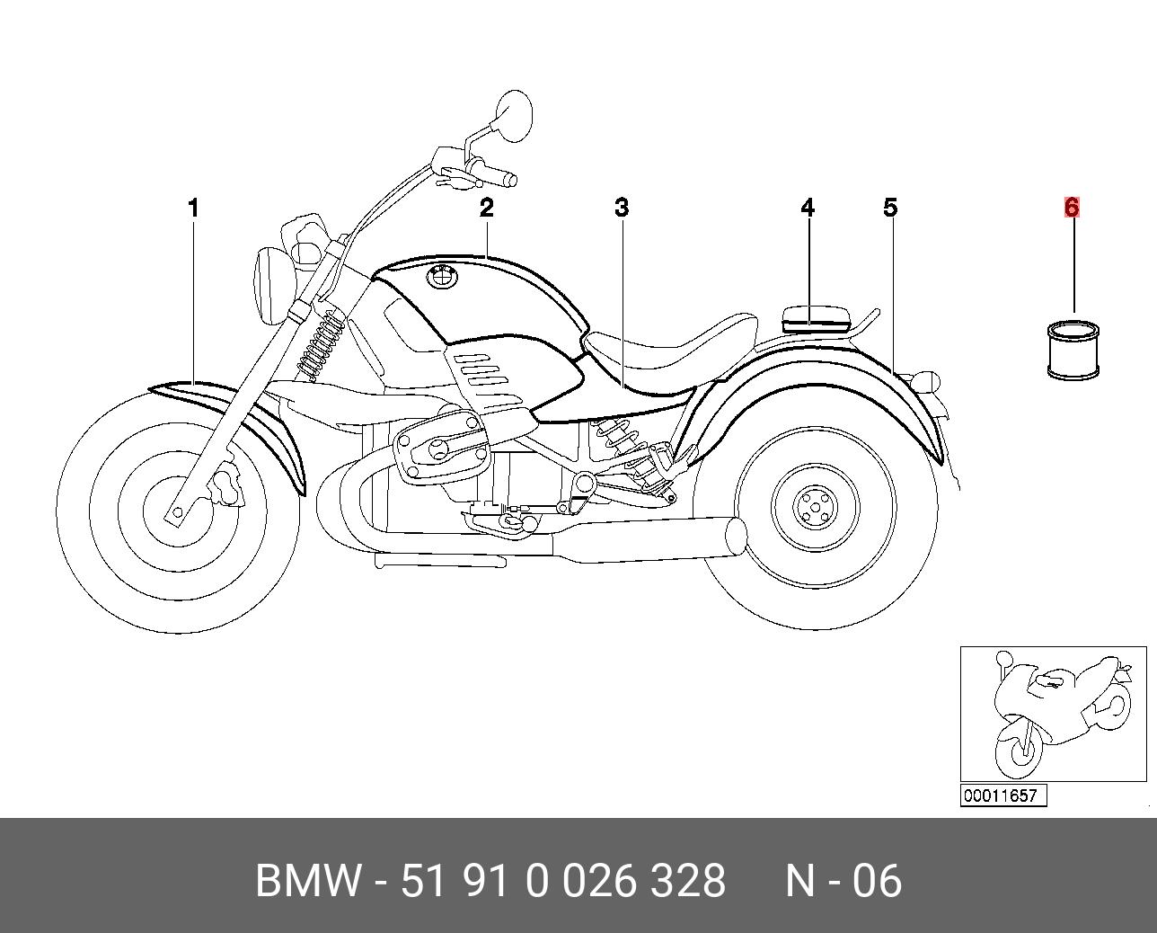 Краска для кузова BMW 51 91 0 026 328