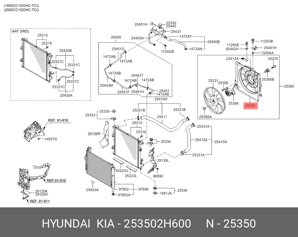 CARCASA GMV HY TRC