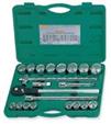 S04H6422S Набор головок торцевых дюймовых 3/4"DR, SAE 7/8"--2", 22 предмета