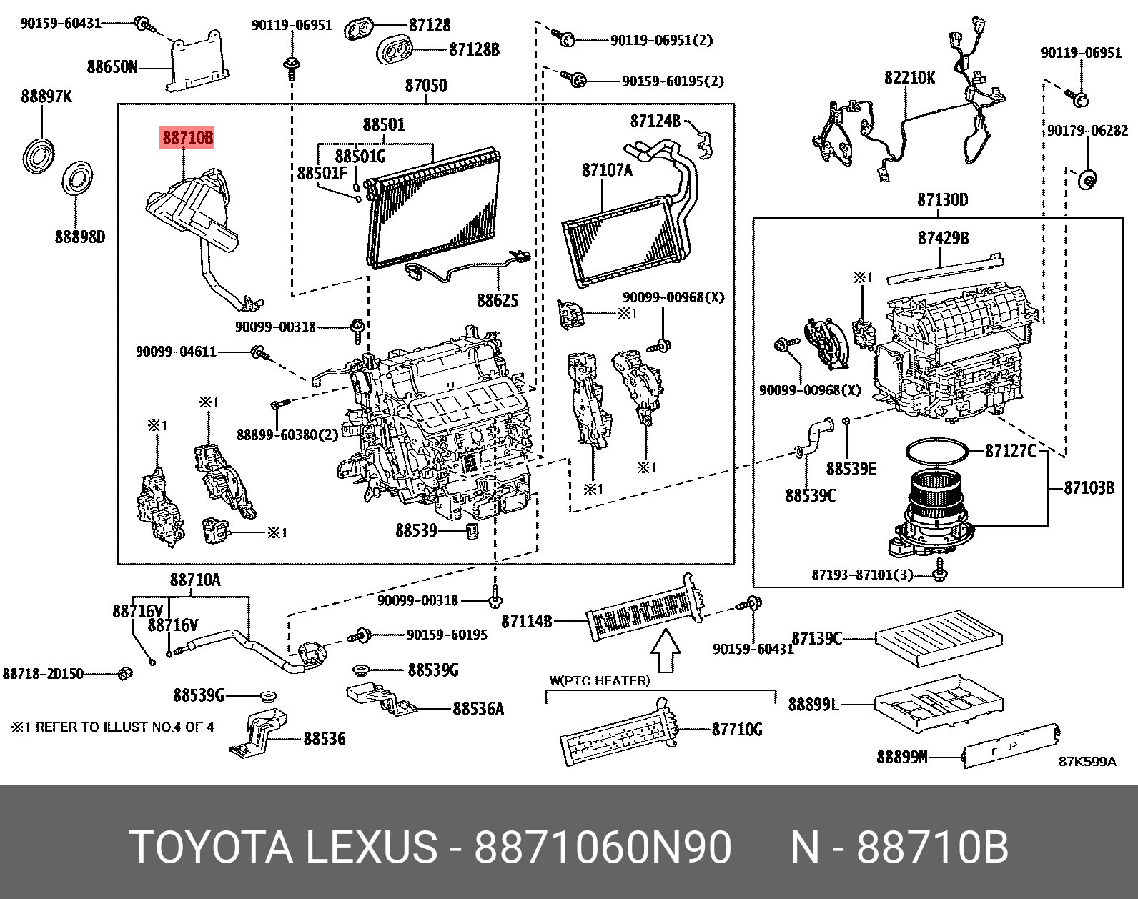 TOYOTA LAND CRUISER 202107- GENUINE PARTS