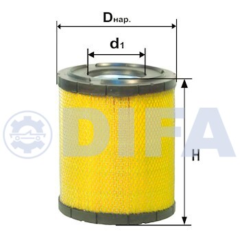 Элемент фильтрующий воздушный