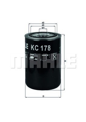 Фильтр топливный KC 178
