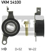 Ролик натяжной ремня ГРМ, SKF, VKM14100