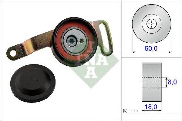 Ролик натяжной, INA, 533007810