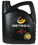 Масло DETROIL 20W-50 Mineral (4л)