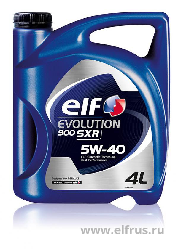 Масло моторное "ELF Evolution 900 SXR 5W-40 ACEA A3/B4; API SN/CF", 4л