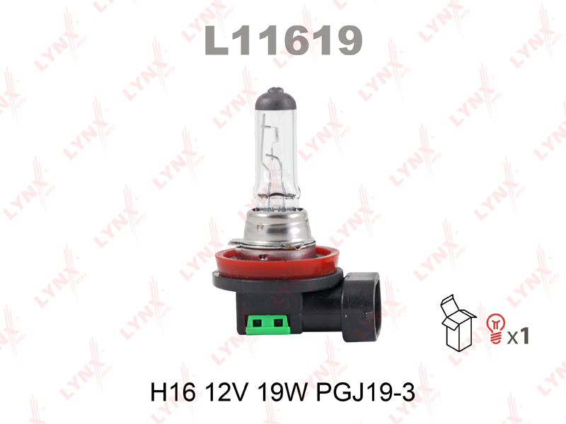 лампа 12V H16 19W