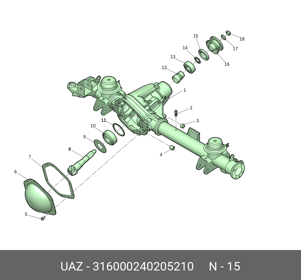 Манжет (сальник) 42х75х9-13,6 хвостовика моста Спайсер