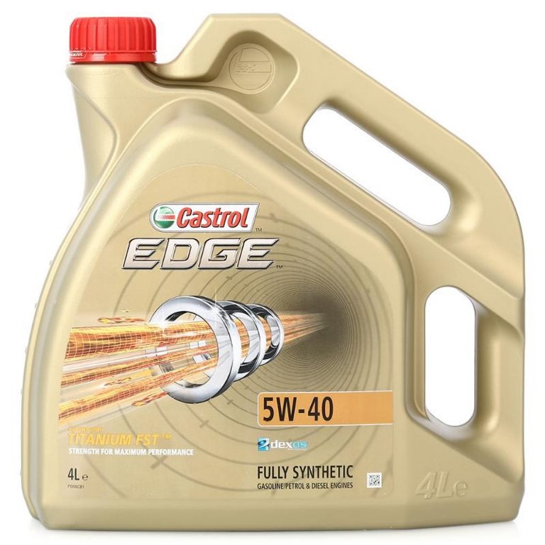 Масло моторное "CASTROL" Edge Titanium 5W40 (4 л) синт.