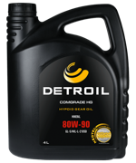 Масло DETROIL Comgrade HG 80W-90 GL-5 Mineral (4л)