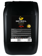 Масло DETROIL Comgrade HG 75W-90 GL-5 Semi-Synthetic (20л)