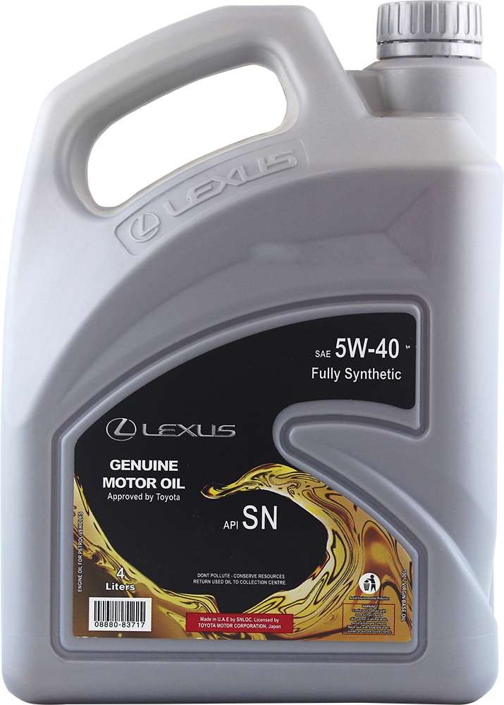 LEXUS Fully Syntetic 5W-40 SN, 4л