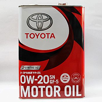 Масло моторное синтетическое 'Motor Oil 0W-20', 4л