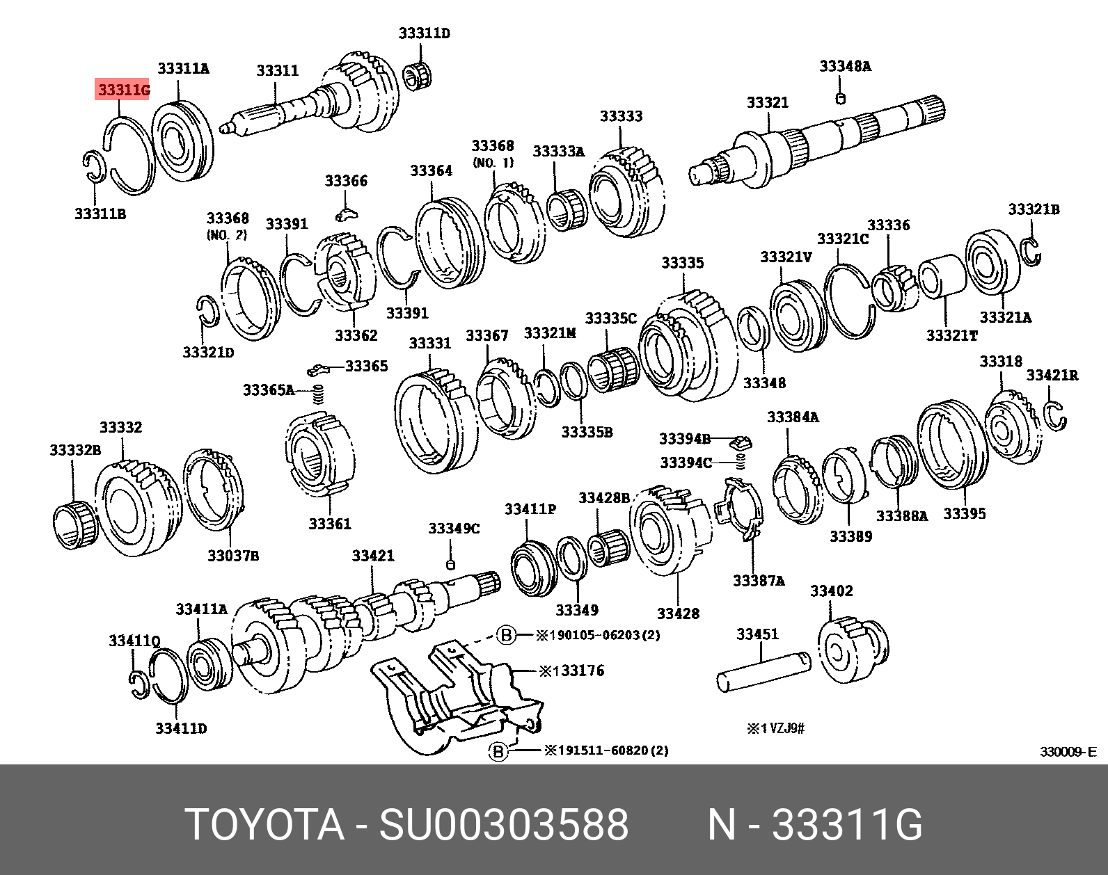 86 201608-, RING, SHAFT SNAP (FOR FRONT BEARING)