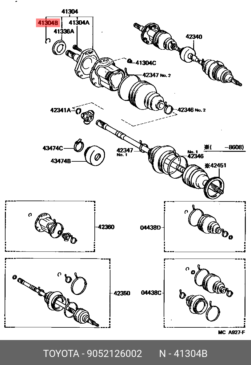 COROLLA LEVIN 198705 - 199106, RING, HOLE SNAP (FOR FRONT DRIVE SHAFT)